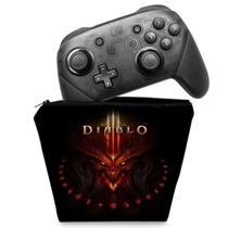 Capa Compatível Nintendo Switch Pro Controle Case - Diablo Iii