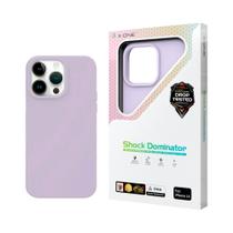 Capa Compatível para Iphone 13 Cor Rosa Lavender Anti Impacto Dropguard X-One