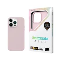 Capa Compatível para Iphone 13 Cor Rosa Sakura Anti Impacto Dropguard X-One