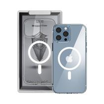 Capa Compatível para Iphone 13 Pro Transparente Magsafe X-one