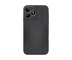 Capa Compatível Para Realme C53 Veludo + Película 3D Vidro