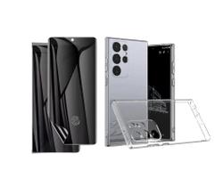 Capa Compatível Para Samsung S24 Ultra + Pel. Gel Privativa Capa Compatível Para Samsung S24 Ultra + Pel. Gel Privativa