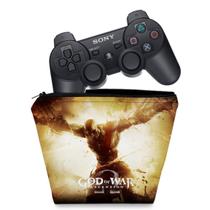 Capa Compatível PS3 Controle Case - God Of War 4
