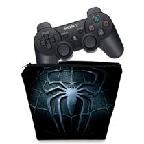 Capa Compatível PS3 Controle Case - Homem Aranha