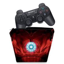 Capa Compatível PS3 Controle Case - Iron Man - Pop Arte Skins
