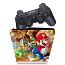 Capa Compatível PS3 Controle Case - Mario Party - Pop Arte Skins