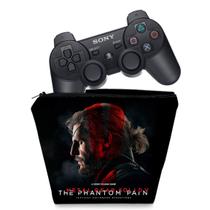 Capa Compatível PS3 Controle Case - Metal Gear Solid 5 - Pop Arte Skins