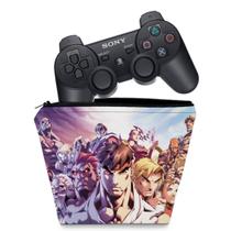 Capa Compatível PS3 Controle Case - Street Fighter - Pop Arte Skins