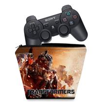 Capa Compatível PS3 Controle Case - Transformers