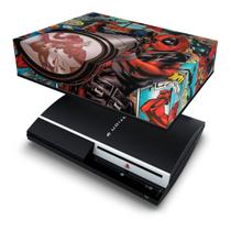Capa Compatível PS3 Fat Anti Poeira - Deadpool - Pop Arte Skins