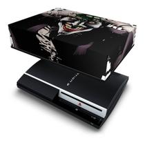 Capa Compatível PS3 Fat Anti Poeira - Joker Coringa - Pop Arte Skins