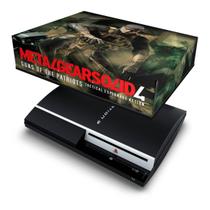 Capa Compatível PS3 Fat Anti Poeira - Metal Gear Solid b - Pop Arte Skins
