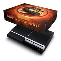Capa Compatível PS3 Fat Anti Poeira - Mortal Kombat - Pop Arte Skins
