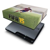 Capa Compatível PS3 Slim Anti Poeira - Fifa 15 - Pop Arte Skins