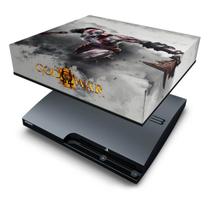 Capa Compatível PS3 Slim Anti Poeira - God Of War 3 2 - Pop Arte Skins