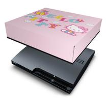 Capa Compatível PS3 Slim Anti Poeira - Hello Kitty - Pop Arte Skins