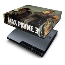 Capa Compatível PS3 Slim Anti Poeira - Max Payne 3