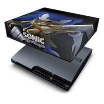 Capa Compatível PS3 Slim Anti Poeira - Sonic Black Knight - Pop Arte Skins