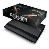 Capa Compatível PS3 Super Slim Anti Poeira - Call O Duty Black Ops - Pop Arte Skins