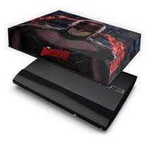 Capa Compatível PS3 Super Slim Anti Poeira - Daredevil Demolidor - Pop Arte Skins