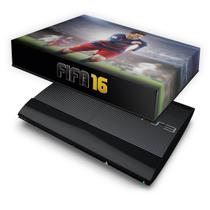 Capa Compatível PS3 Super Slim Anti Poeira - Fifa 16