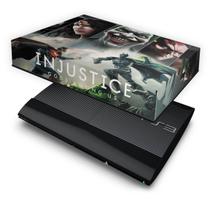 Capa Compatível PS3 Super Slim Anti Poeira - Injustice