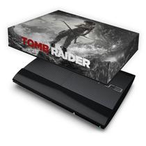 Capa Compatível PS3 Super Slim Anti Poeira - Tomb Raider 3 - Pop Arte Skins
