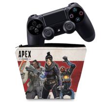 Capa Compatível PS4 Controle Case - Apex Legends