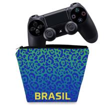 Capa Compatível PS4 Controle Case - Brasil