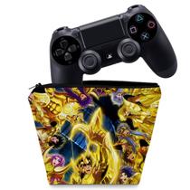 Capa Compatível PS4 Controle Case - Cavaleiros Do Zodiaco - Pop Arte Skins