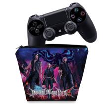 Capa Compatível PS4 Controle Case - Devil May Cry 5 - Pop Arte Skins