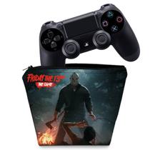 Capa Compatível PS4 Controle Case - Friday the 13th The game Sexta-Feira 13