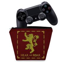Capa Compatível PS4 Controle Case - Game Of Thrones Lannister