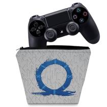 Capa Compatível PS4 Controle Case - God of War Ragnarok