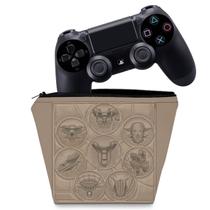 Capa Compatível PS4 Controle Case - Shadow Of The Colossus - Pop Arte Skins