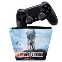 Capa Compatível PS4 Controle Case - Star Wars - Battlefront