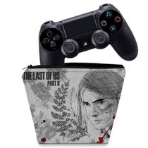 Capa Compatível PS4 Controle Case - The Last Of Us Part 2 II