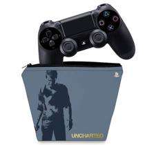 Capa Compatível PS4 Controle Case - Uncharted 4 Limited Edition