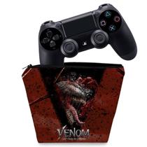 Capa Compatível PS4 Controle Case - Venom Tempo de Carnificina