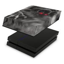 Capa Compatível PS4 Fat Anti Poeira - Caveira Skull - Pop Arte Skins