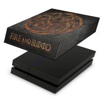 Capa Compatível PS4 Fat Anti Poeira - Game of Thrones Targaryen