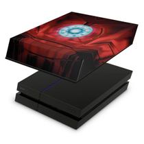 Capa Compatível PS4 Fat Anti Poeira - Iron Man - Homem de Ferro - Pop Arte Skins