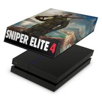 Capa Compatível PS4 Fat Anti Poeira - Sniper Elite 4