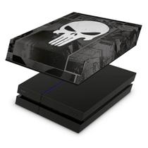 Capa Compatível PS4 Fat Anti Poeira - The Punisher Justiceiro Comics - Pop Arte Skins