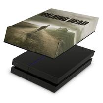 Capa Compatível PS4 Fat Anti Poeira - The Walking Dead - Pop Arte Skins
