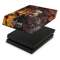 Capa Compatível PS4 Fat Anti Poeira - The Witcher B - Pop Arte Skins
