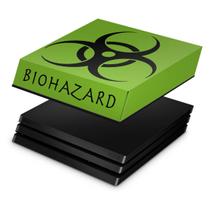Capa Compatível PS4 Pro Anti Poeira - Biohazard Radioativo