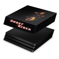 Capa Compatível PS4 Pro Anti Poeira - Ghost Rider A