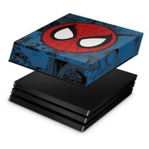 Capa Compatível PS4 Pro Anti Poeira - Homem-Aranha Spider-Man Comics