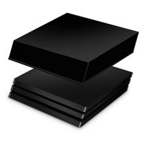 Capa Compatível PS4 Pro Anti Poeira - Preta All Black